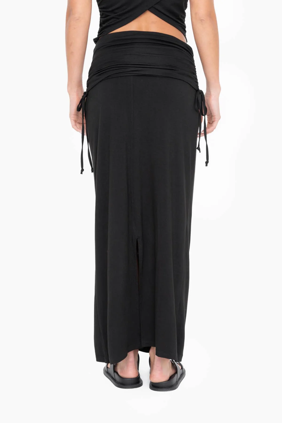 2-in-1 Convertible Maxi Skirt