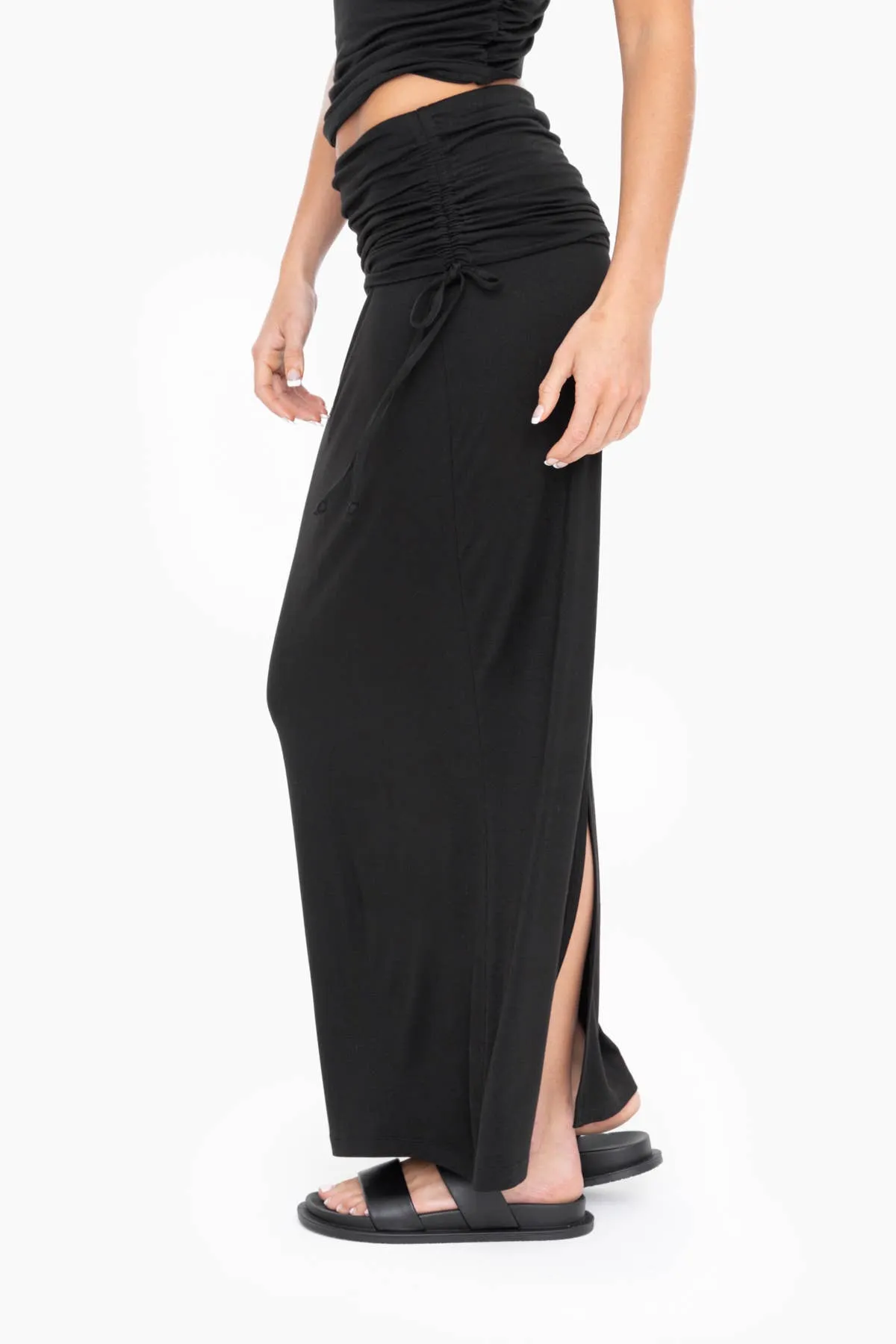 2-in-1 Convertible Maxi Skirt