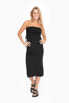 2-in-1 Convertible Maxi Skirt