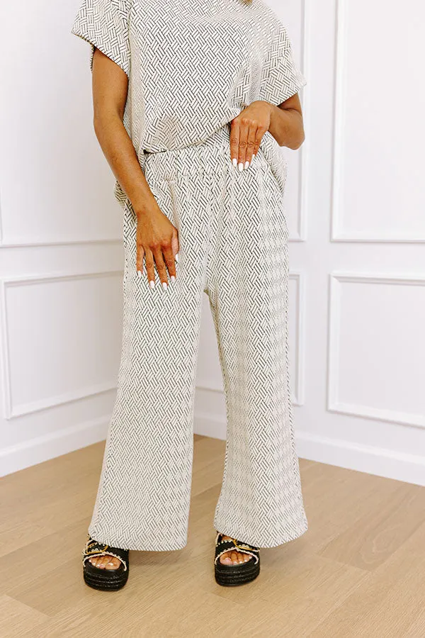 A-Lister Status High Waist Trousers