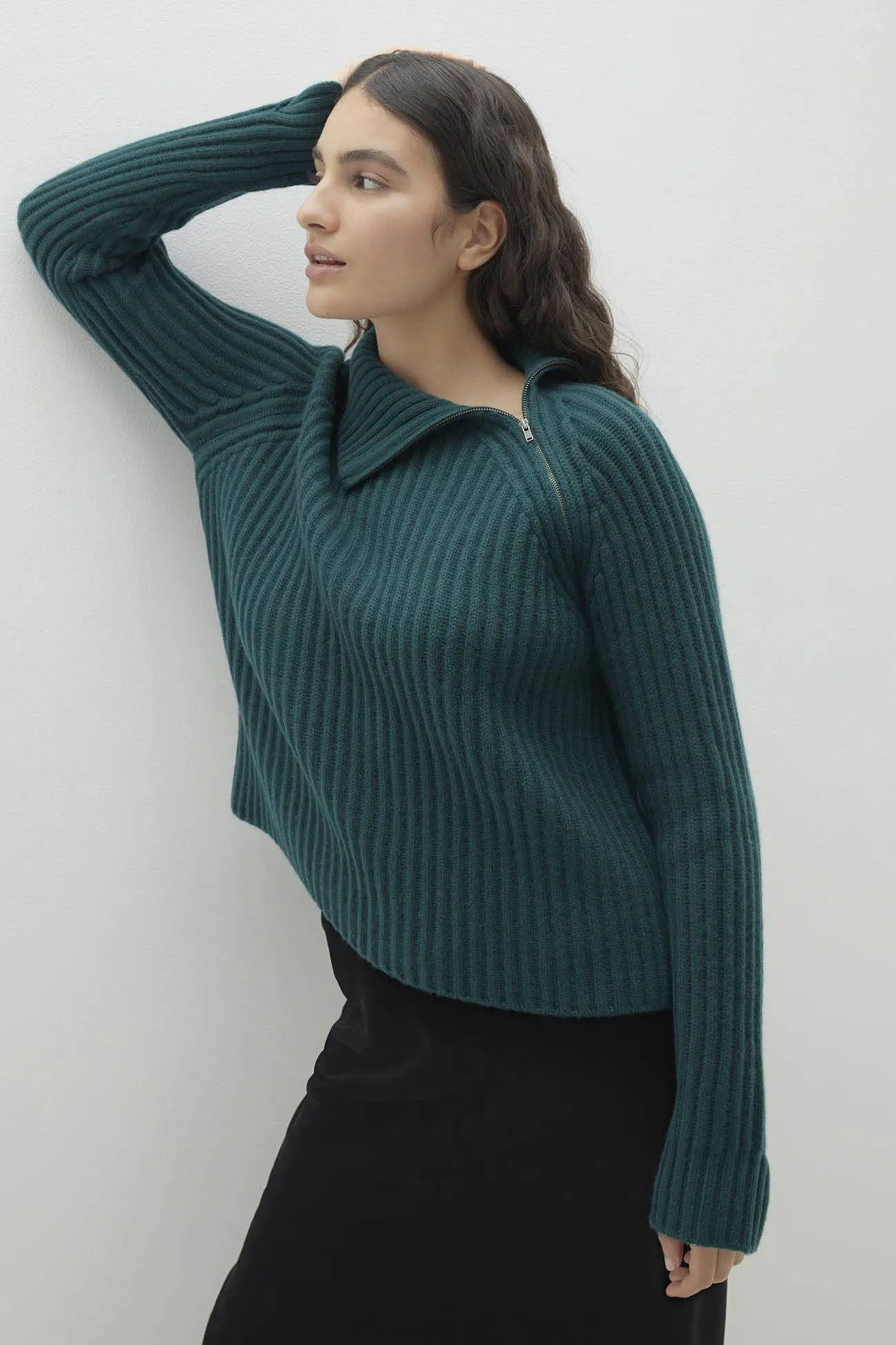 ARYANA CASHMERE TURTLENECK SWEATER