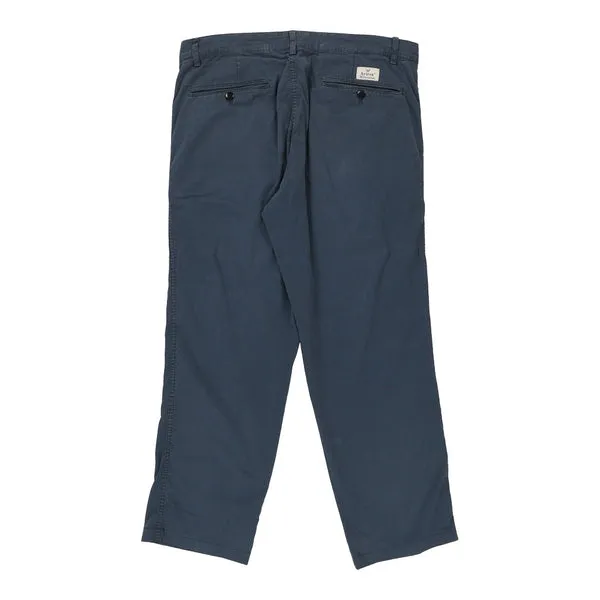 Avirex Skinny Chinos - 33W 26L Navy Cotton