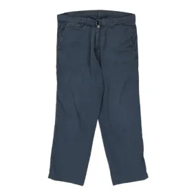 Avirex Skinny Chinos - 33W 26L Navy Cotton