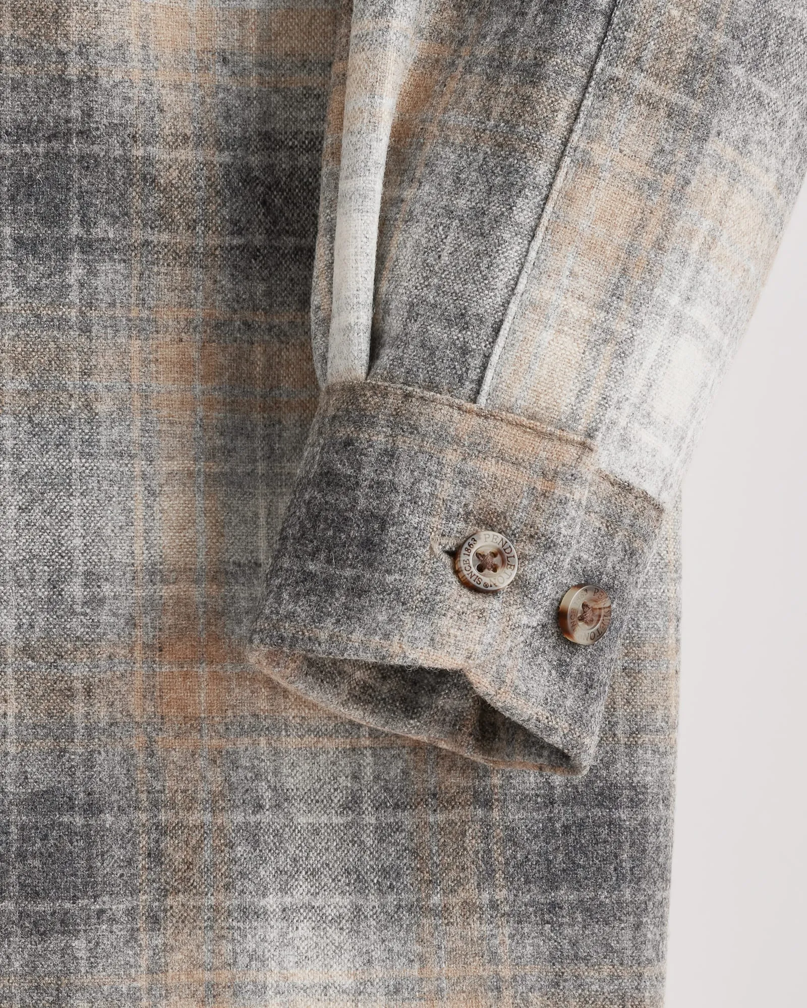 Board Shirt - Grey/Tan MixPlaid