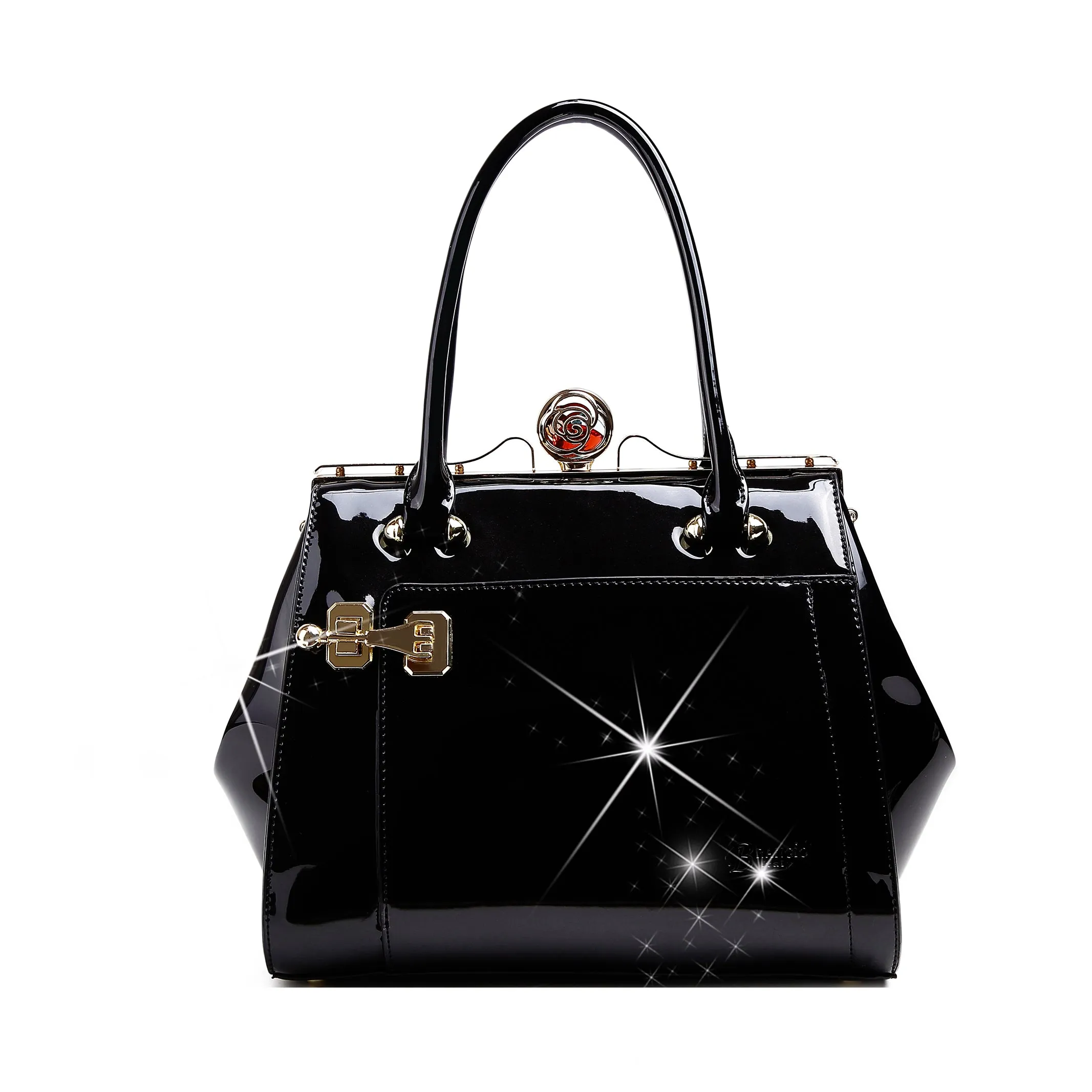 Brangio Luxurious Patent Handbag