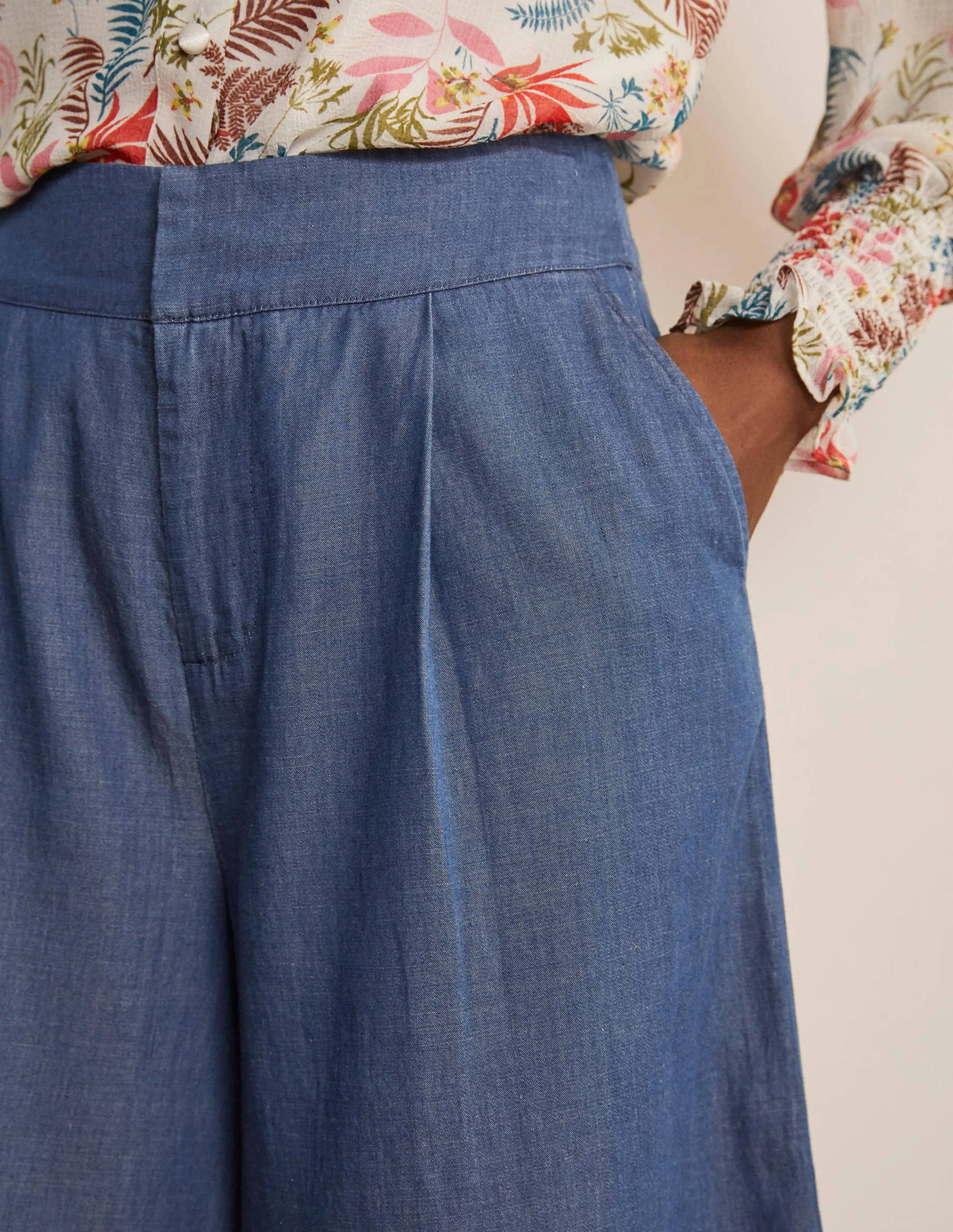 Brompton Culottes-Mid Vintage Denim