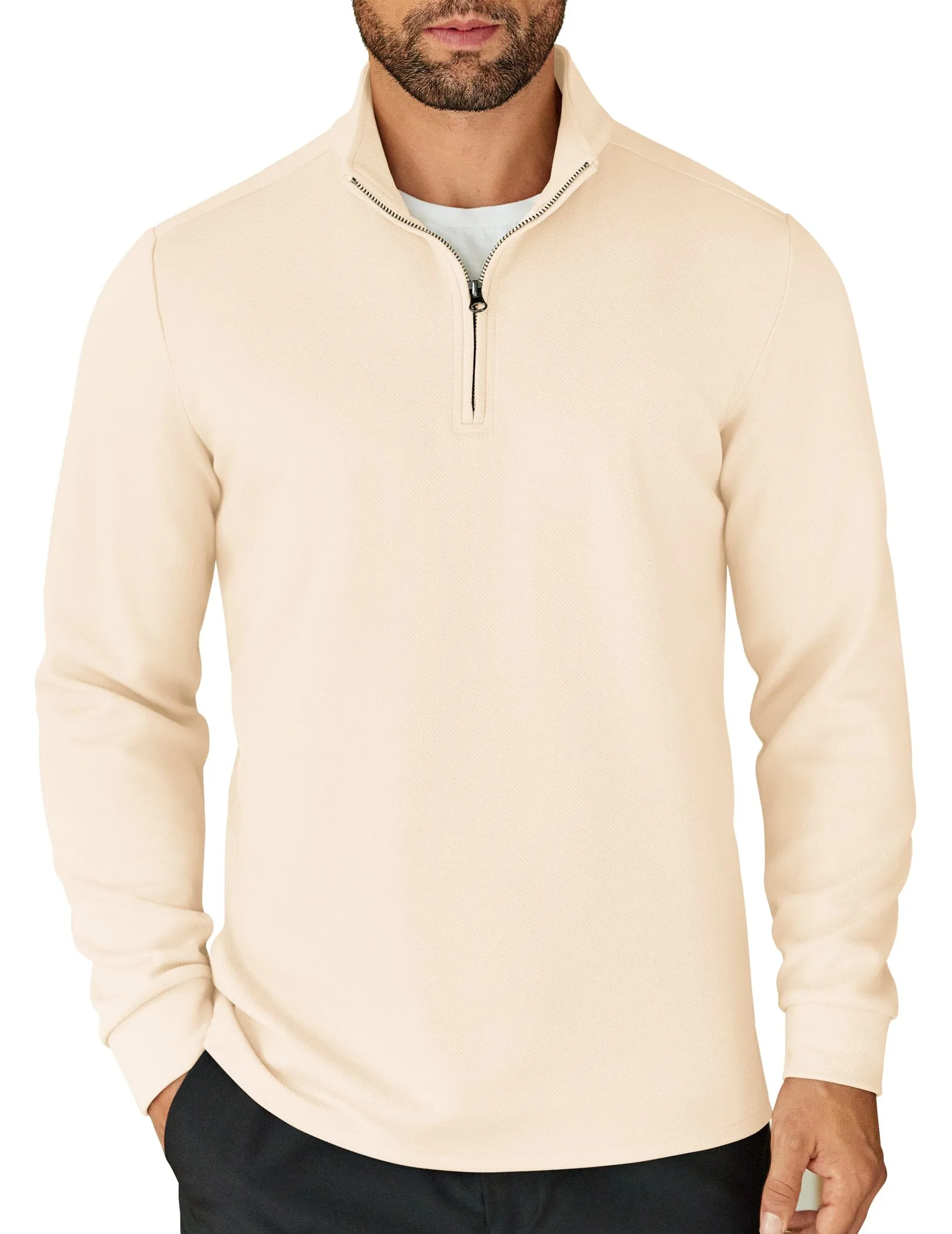 Casual Quarter Zip Sweatshirt (US Only)