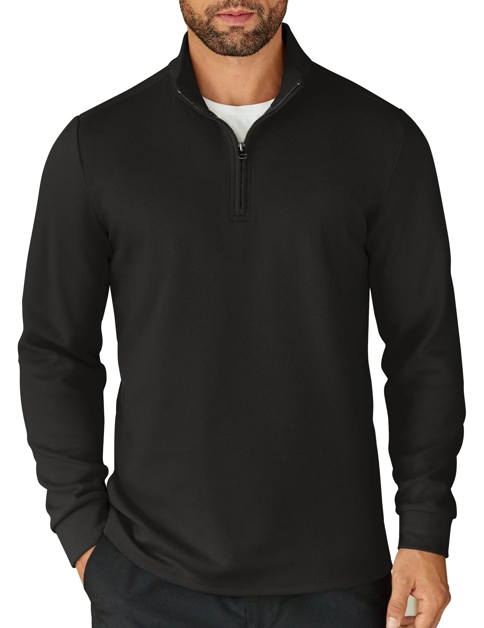 Casual Quarter Zip Sweatshirt (US Only)