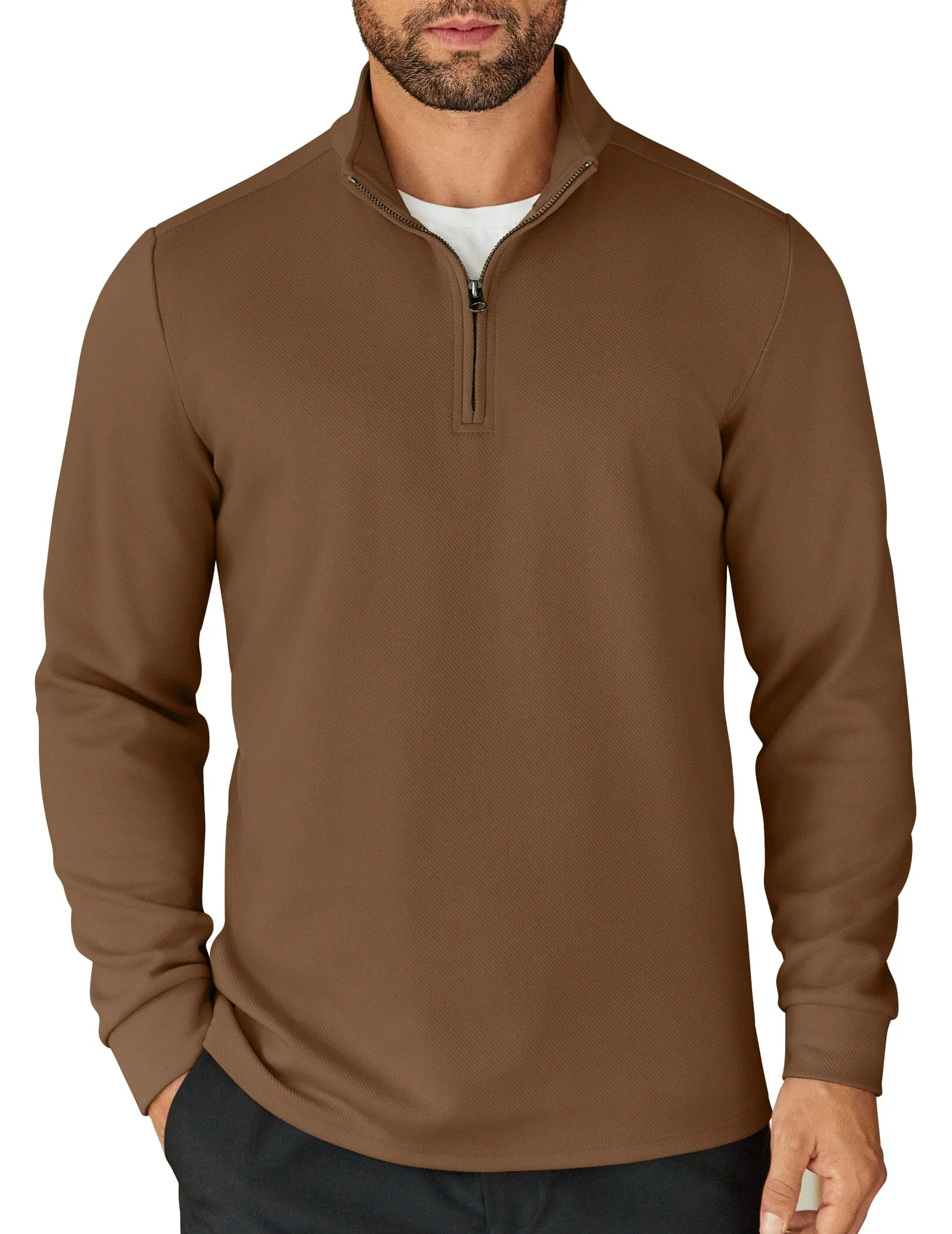 Casual Quarter Zip Sweatshirt (US Only)