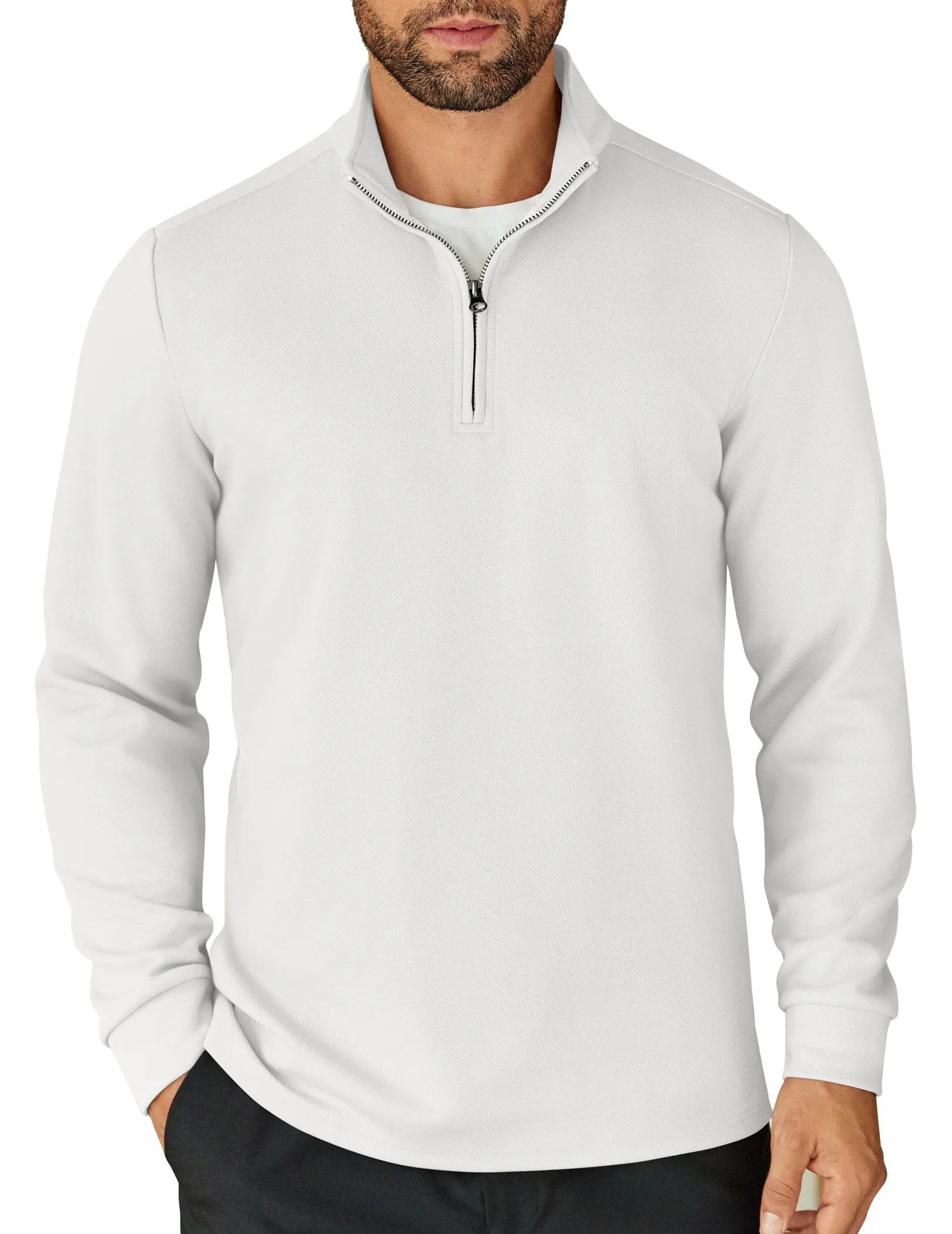 Casual Quarter Zip Sweatshirt (US Only)