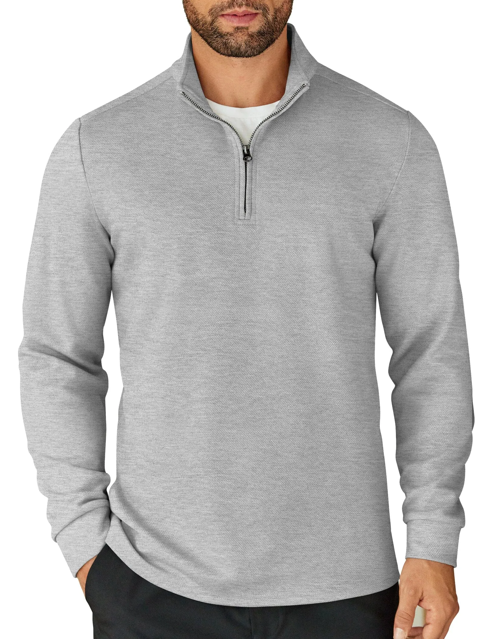 Casual Quarter Zip Sweatshirt (US Only)