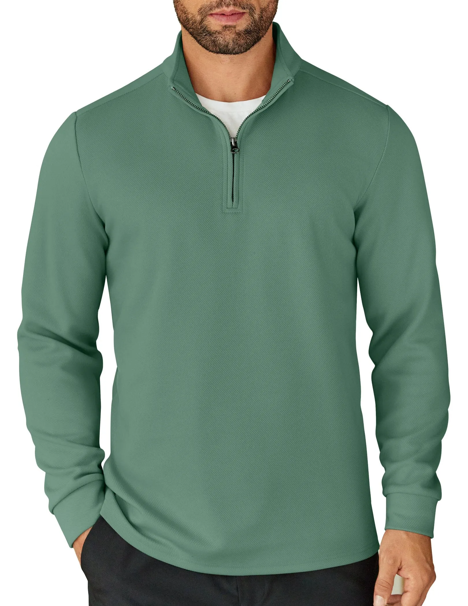 Casual Quarter Zip Sweatshirt (US Only)