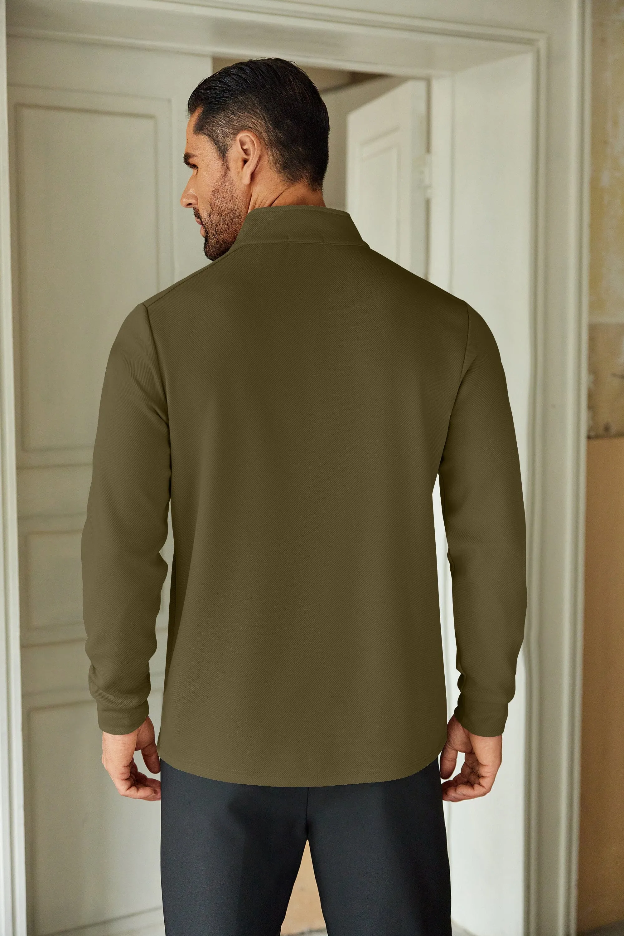 Casual Quarter Zip Sweatshirt (US Only)