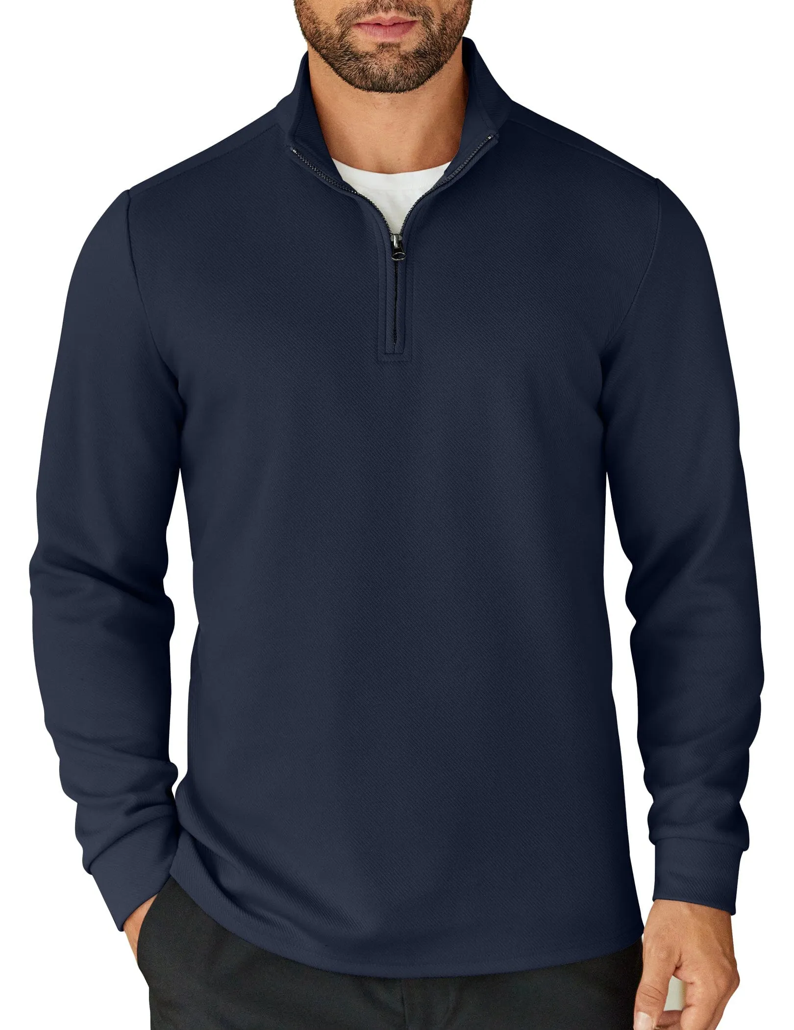 Casual Quarter Zip Sweatshirt (US Only)