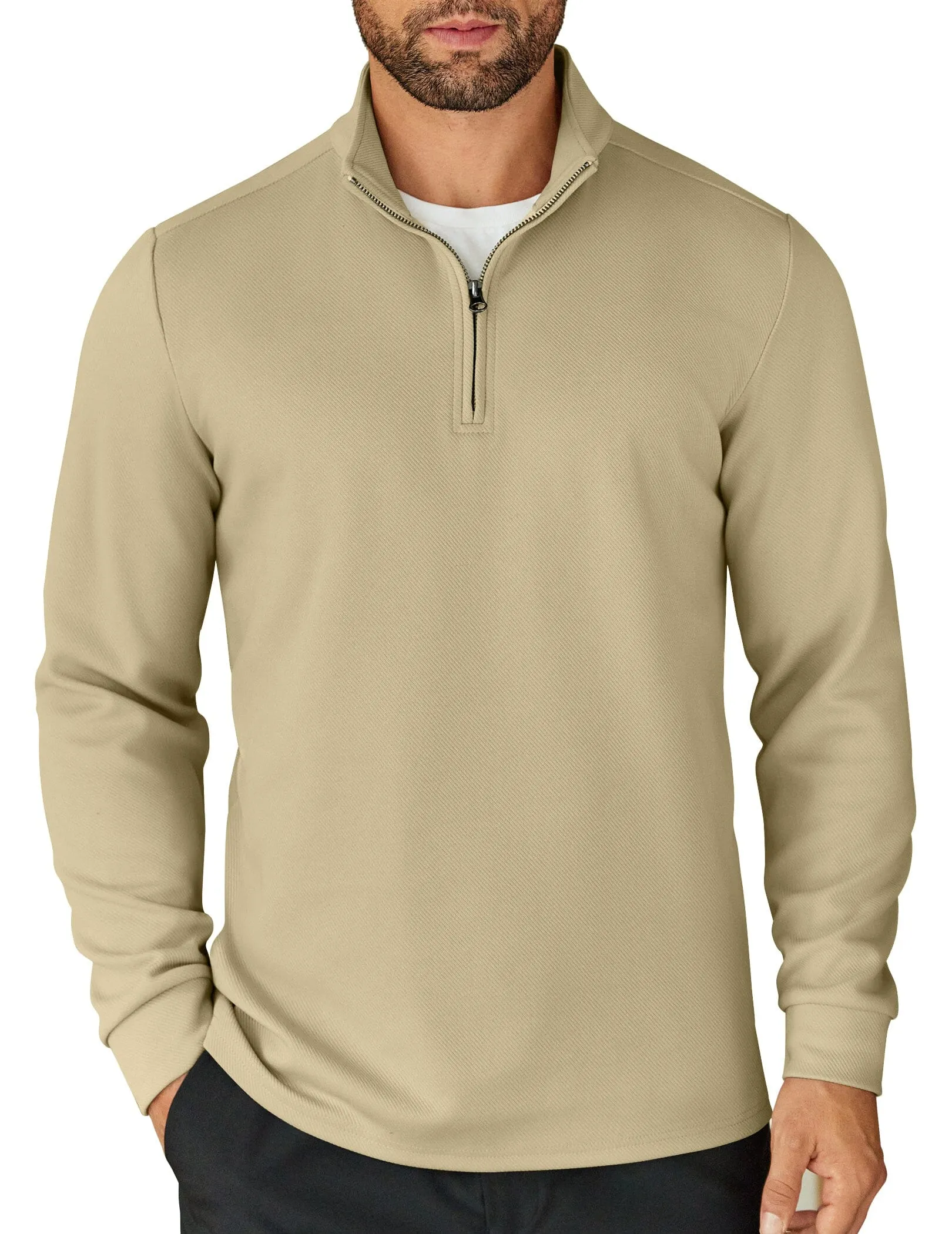 Casual Quarter Zip Sweatshirt (US Only)