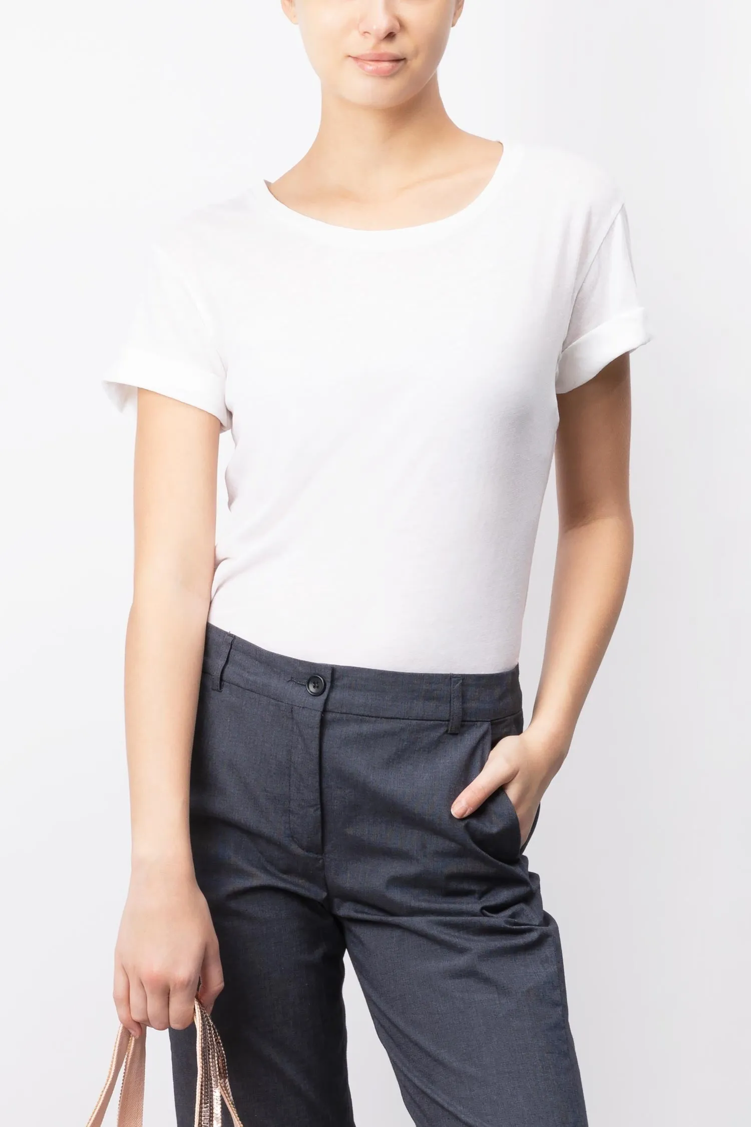 Cotton And Cashmere Blend T-shirt