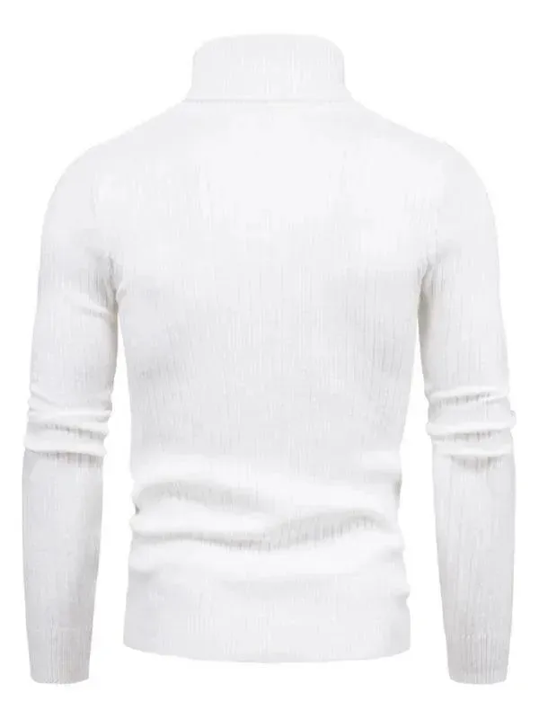 Cross-Border Slim Fit Turtleneck Men Sweater