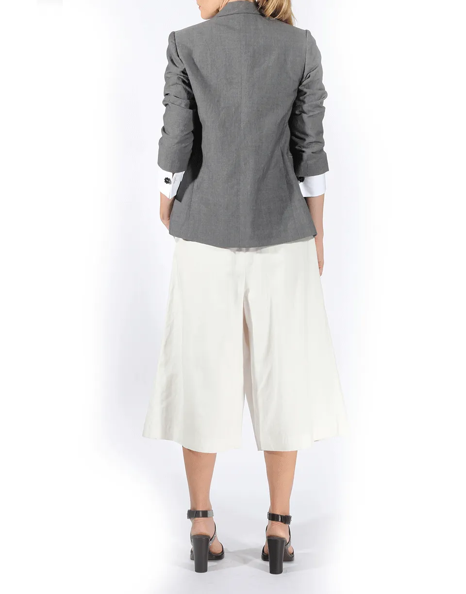 Cross Over Pleated Culotte