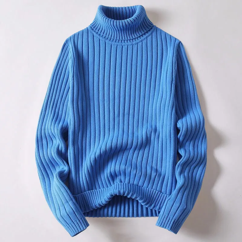 Dorian | Timeless Comfortable Merino Wool Turtleneck for Men