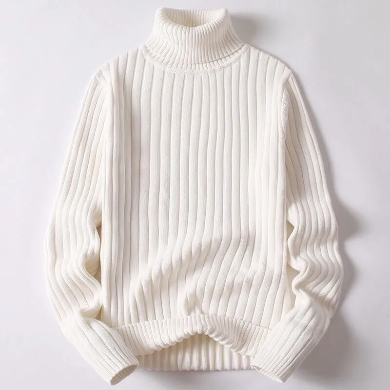 Dorian | Timeless Comfortable Merino Wool Turtleneck for Men