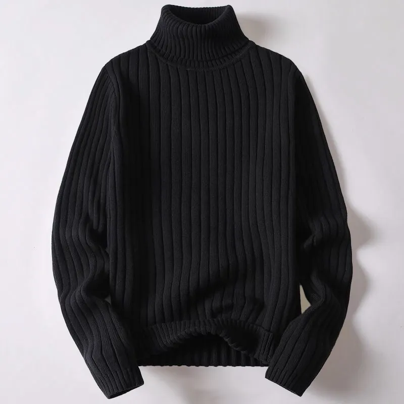 Dorian | Timeless Comfortable Merino Wool Turtleneck for Men