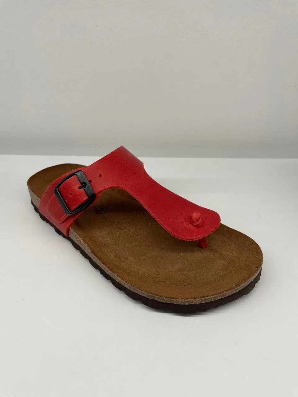 Dragonfly Women's Thong Sandals- Red