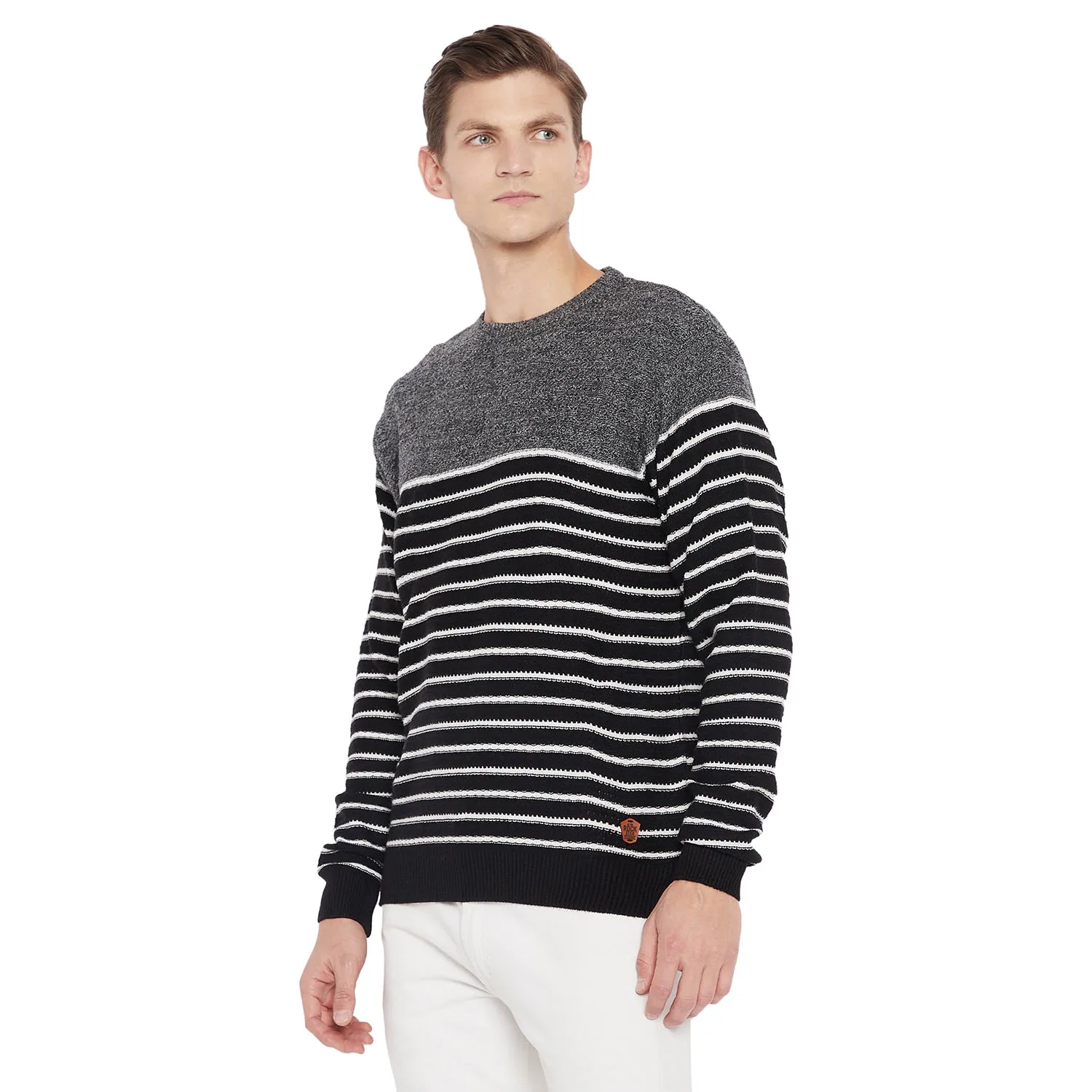 Duke Stardust Men Full Sleeve Round Neck Sweater (SDS403)