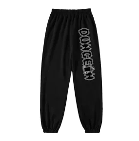 Dungeon Portcullis Logo Joggers - Black