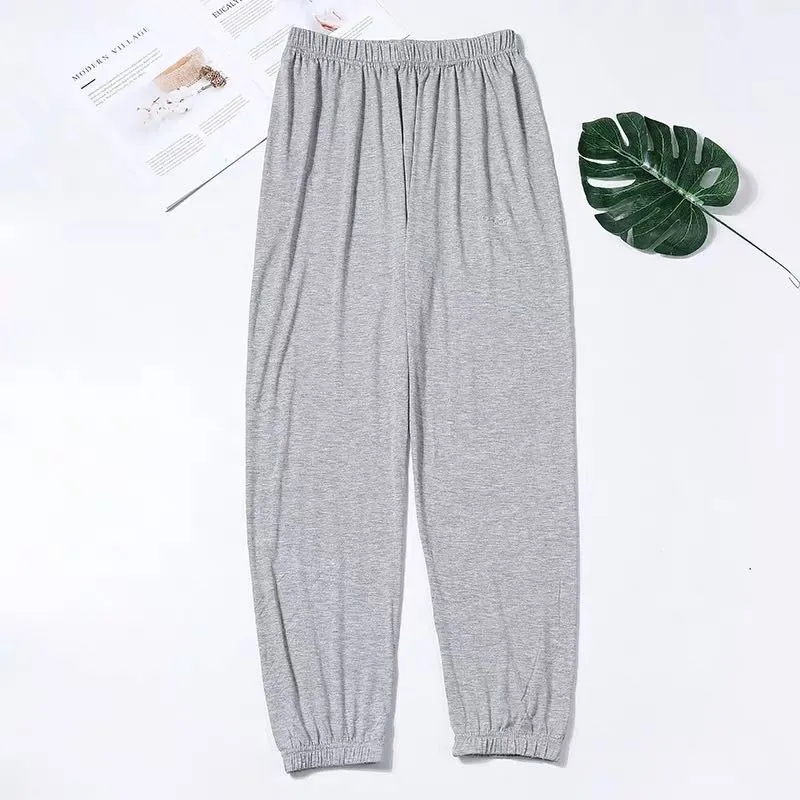 Fairy-Look Oxygen Pants Mask High Waist Drape Summer Loose Casual Women Thin Ankle-Length Lantern Pants