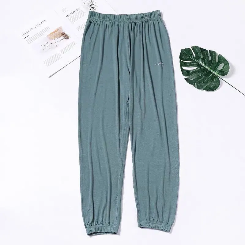 Fairy-Look Oxygen Pants Mask High Waist Drape Summer Loose Casual Women Thin Ankle-Length Lantern Pants