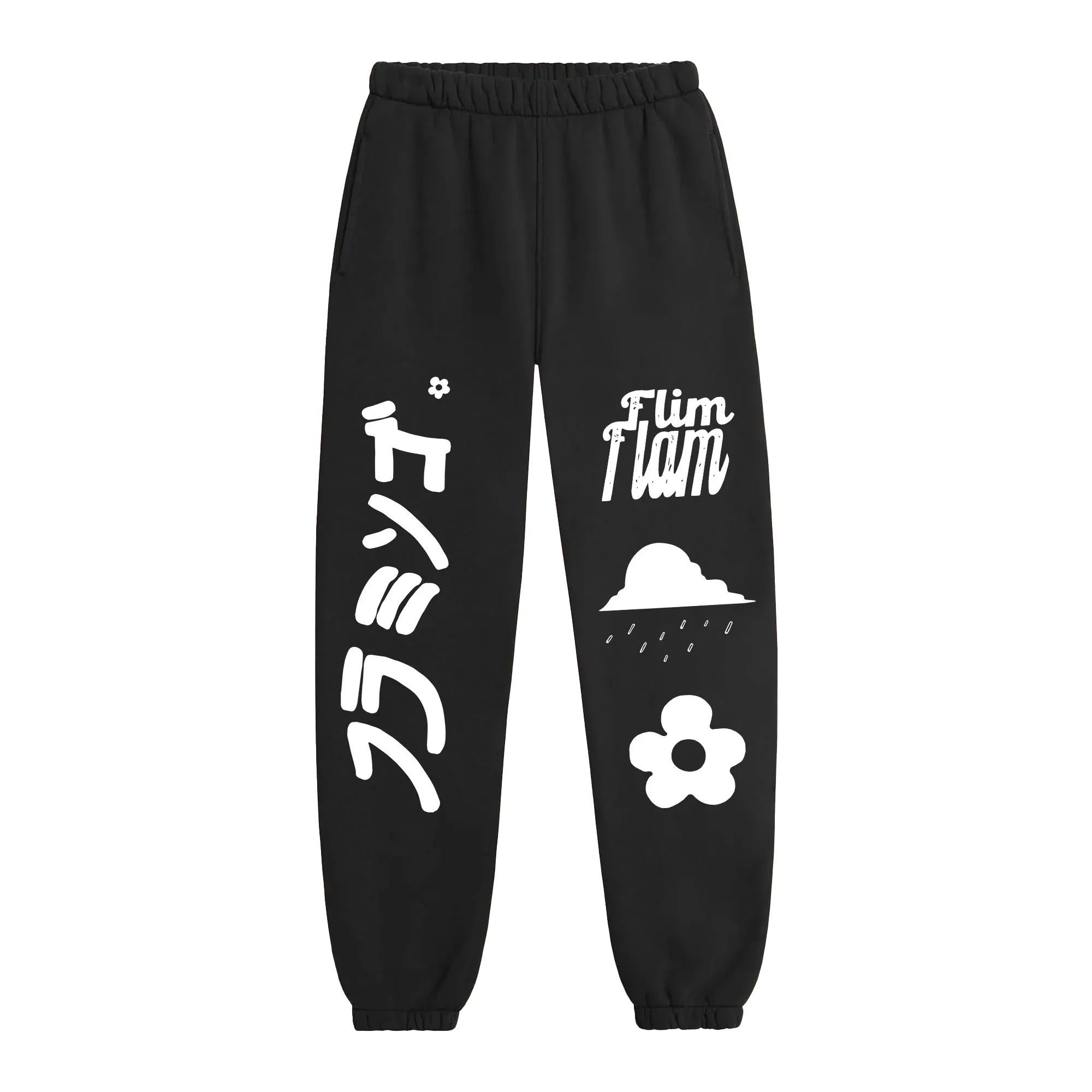 Flim Flam Black Sweatpants