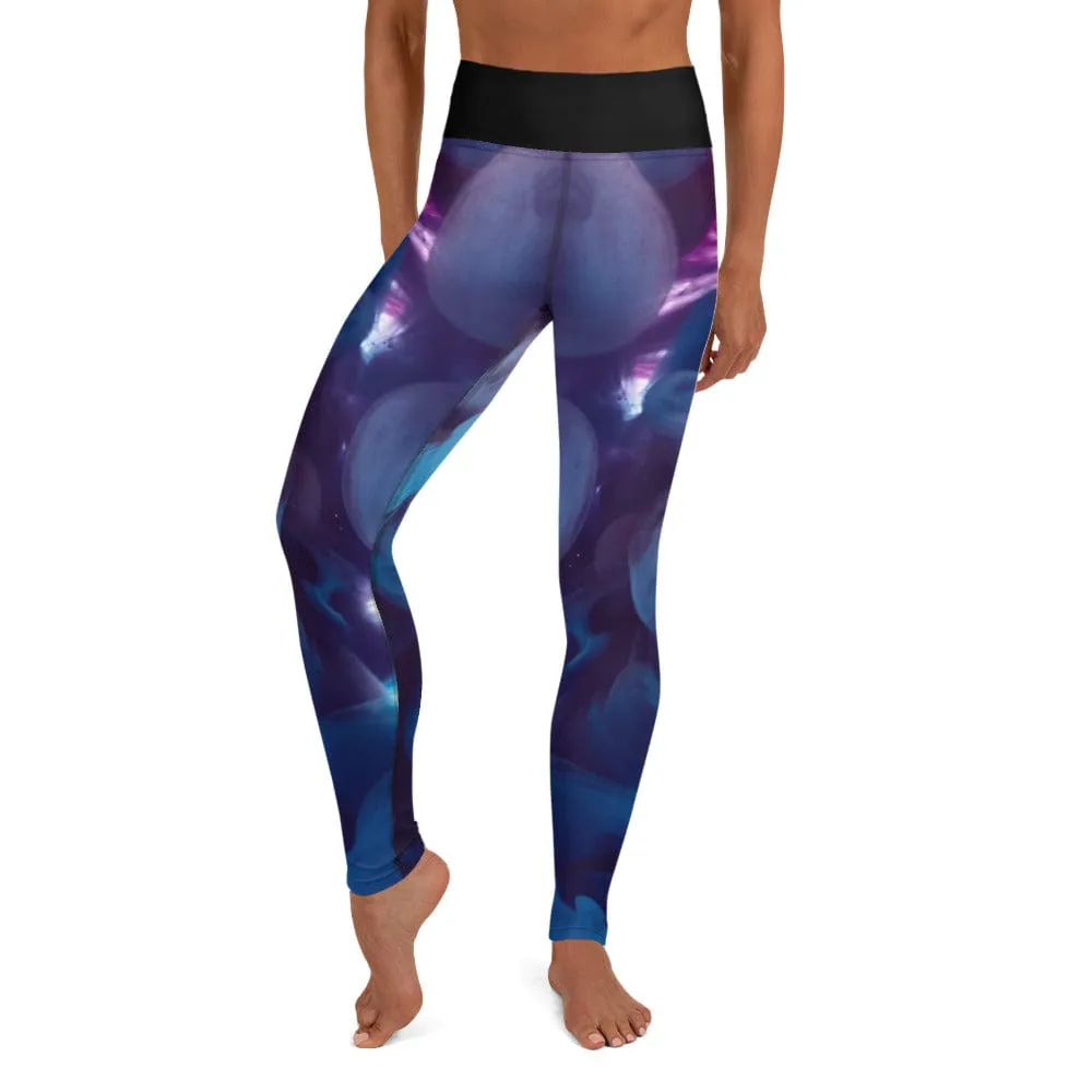 GOGOPlata Smoke ~ High-Waist Leggings