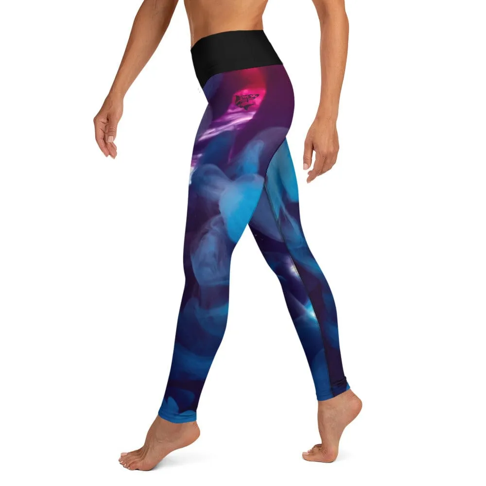 GOGOPlata Smoke ~ High-Waist Leggings