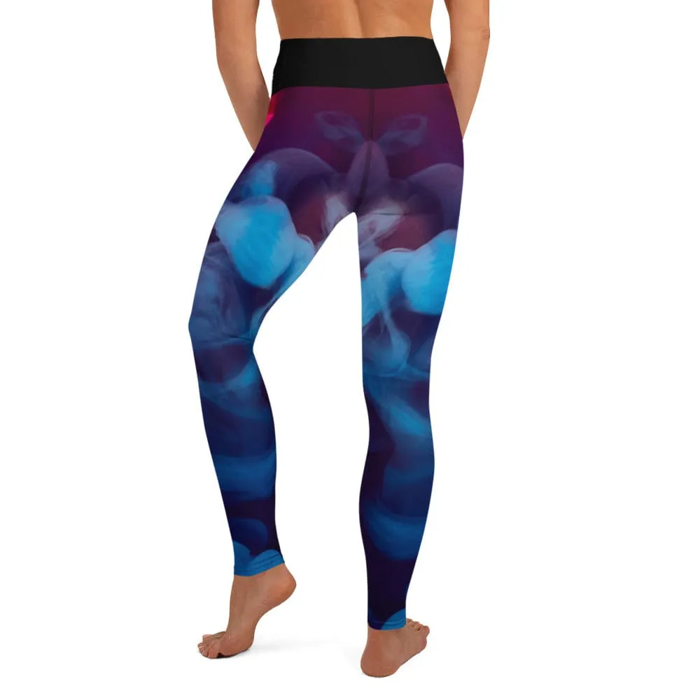 GOGOPlata Smoke ~ High-Waist Leggings