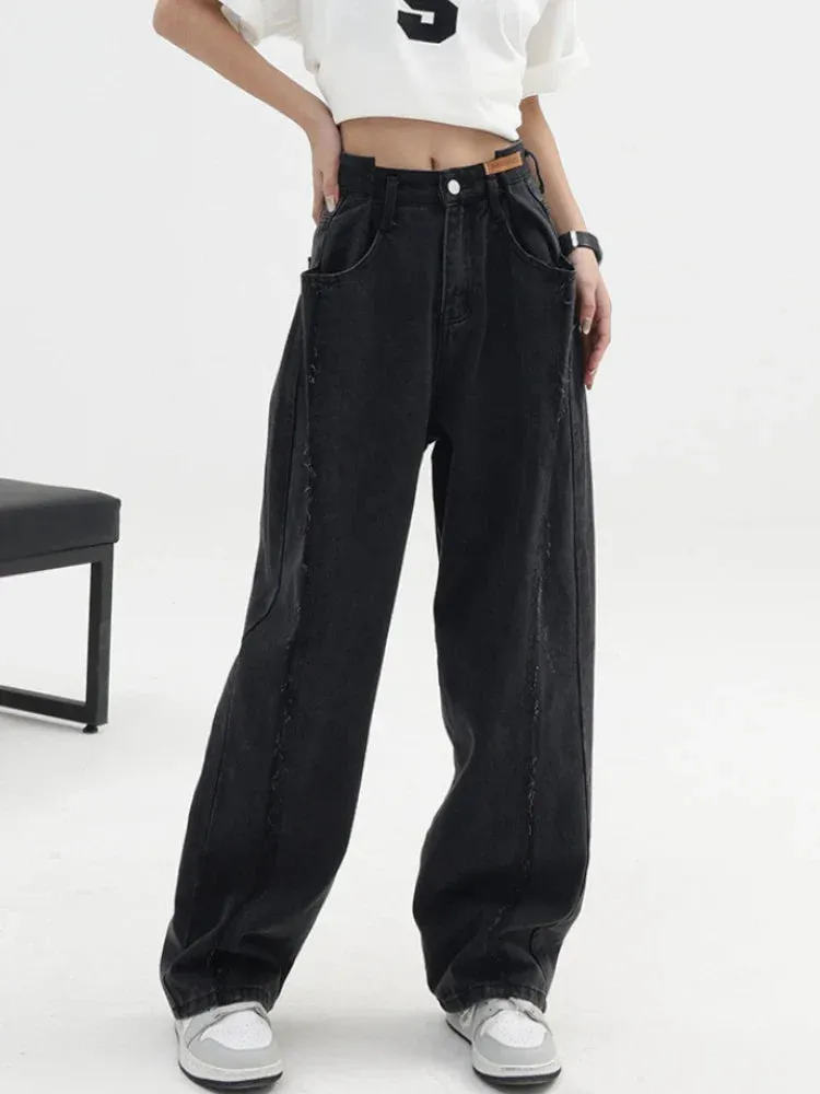 Harajuku High Waist Baggy Wide Leg Jeans