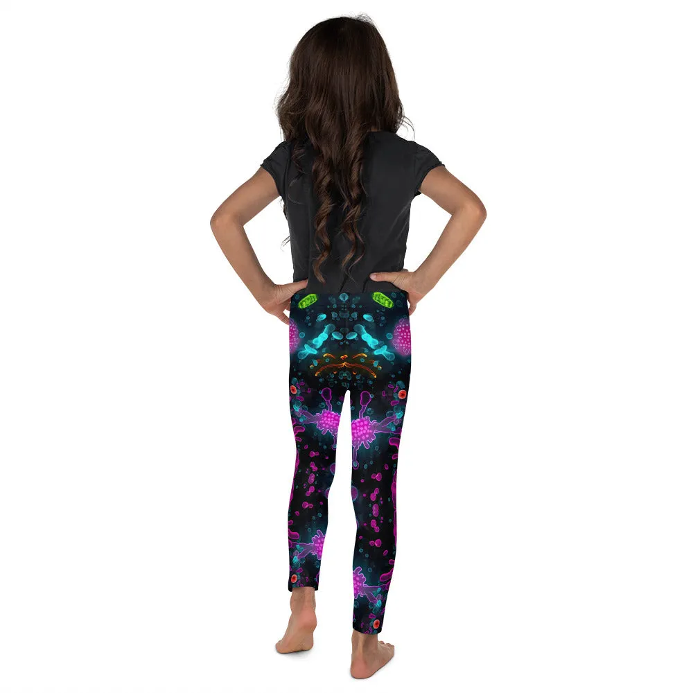 Kid's Leggings Bacteria Disco