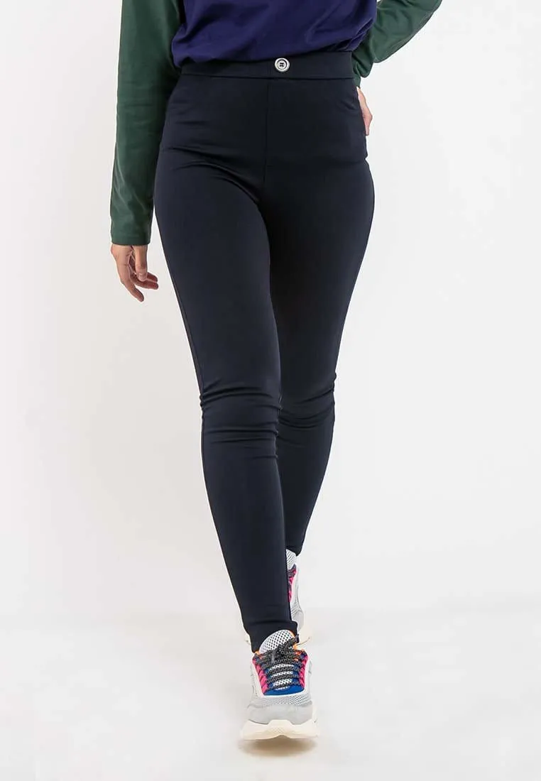 Ladies High Waist Skinny Stretchable Pants - 810447