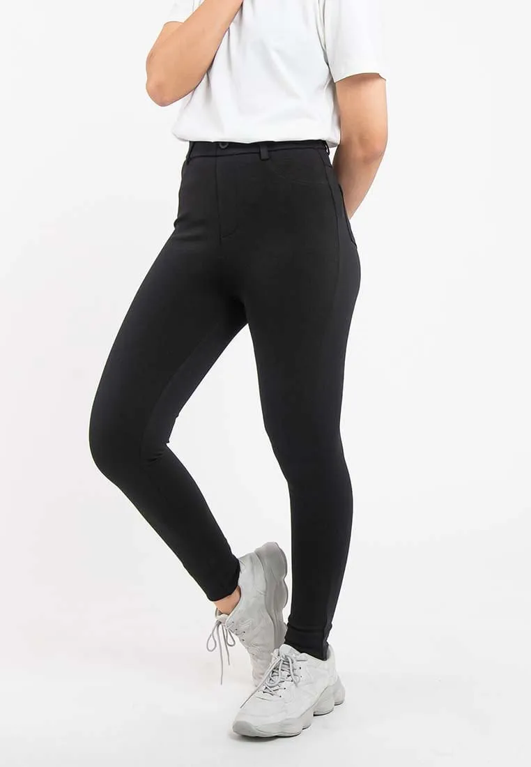 Ladies High Waist Skinny Stretchable Pants - 810447