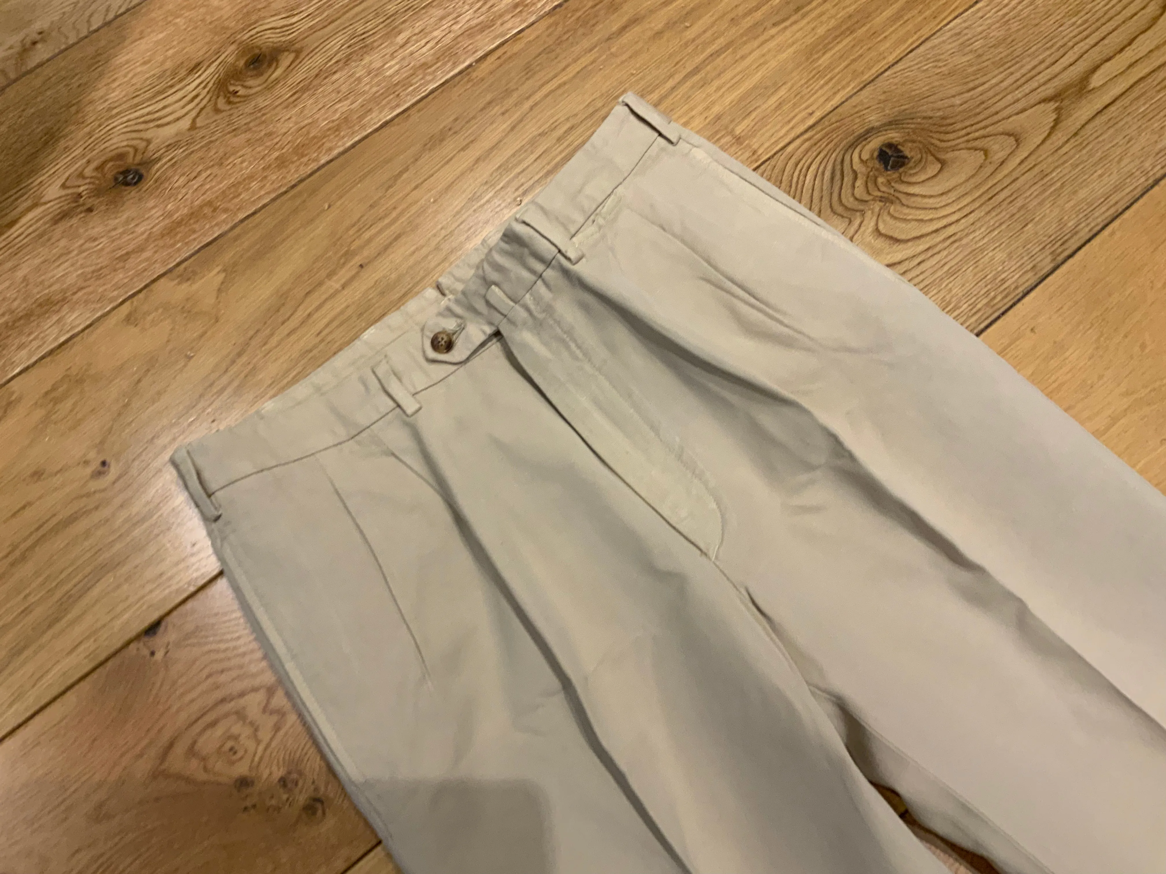 Loro Piana Casual Beige Chinos Pants Trousers Size I 50 US 40 men.