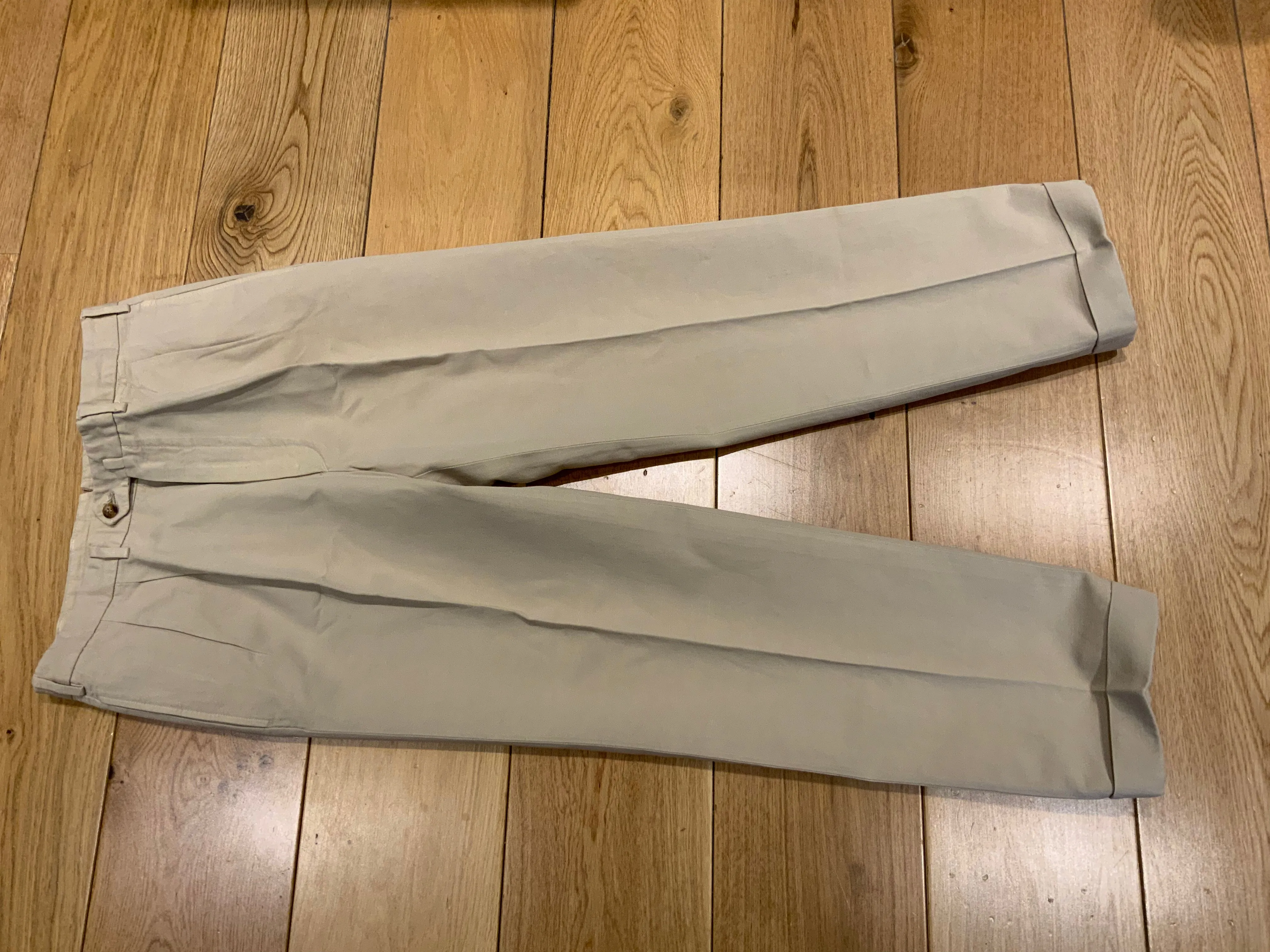 Loro Piana Casual Beige Chinos Pants Trousers Size I 50 US 40 men.