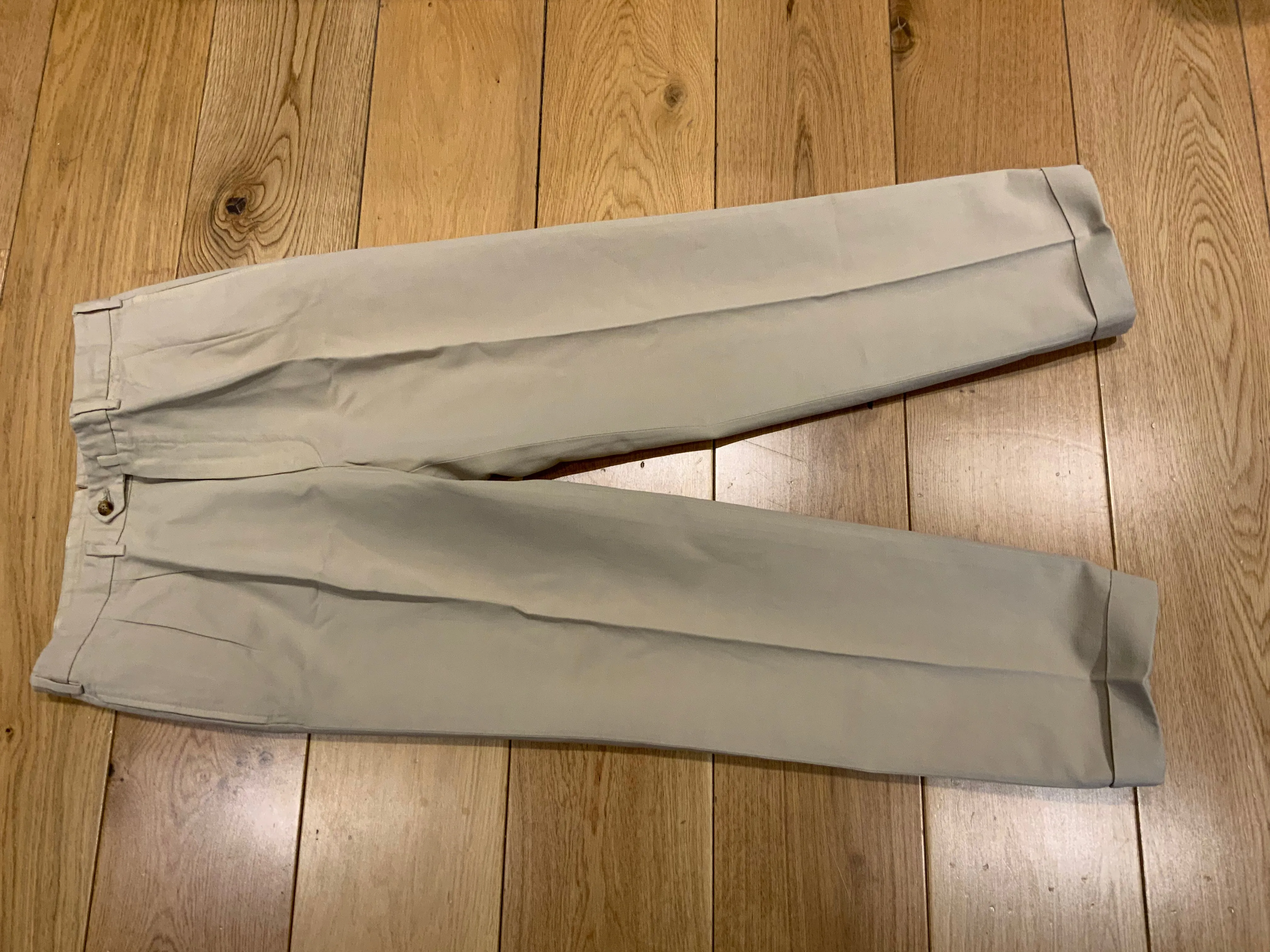 Loro Piana Casual Beige Chinos Pants Trousers Size I 50 US 40 men.