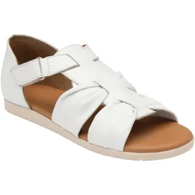 Lotus Leather Sandal Santino WHITE ULP198