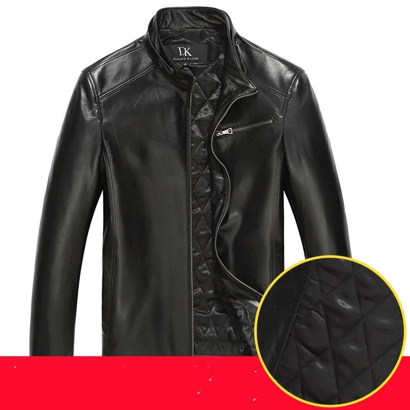 Men's leather jacket- PU Leather jacket for mens