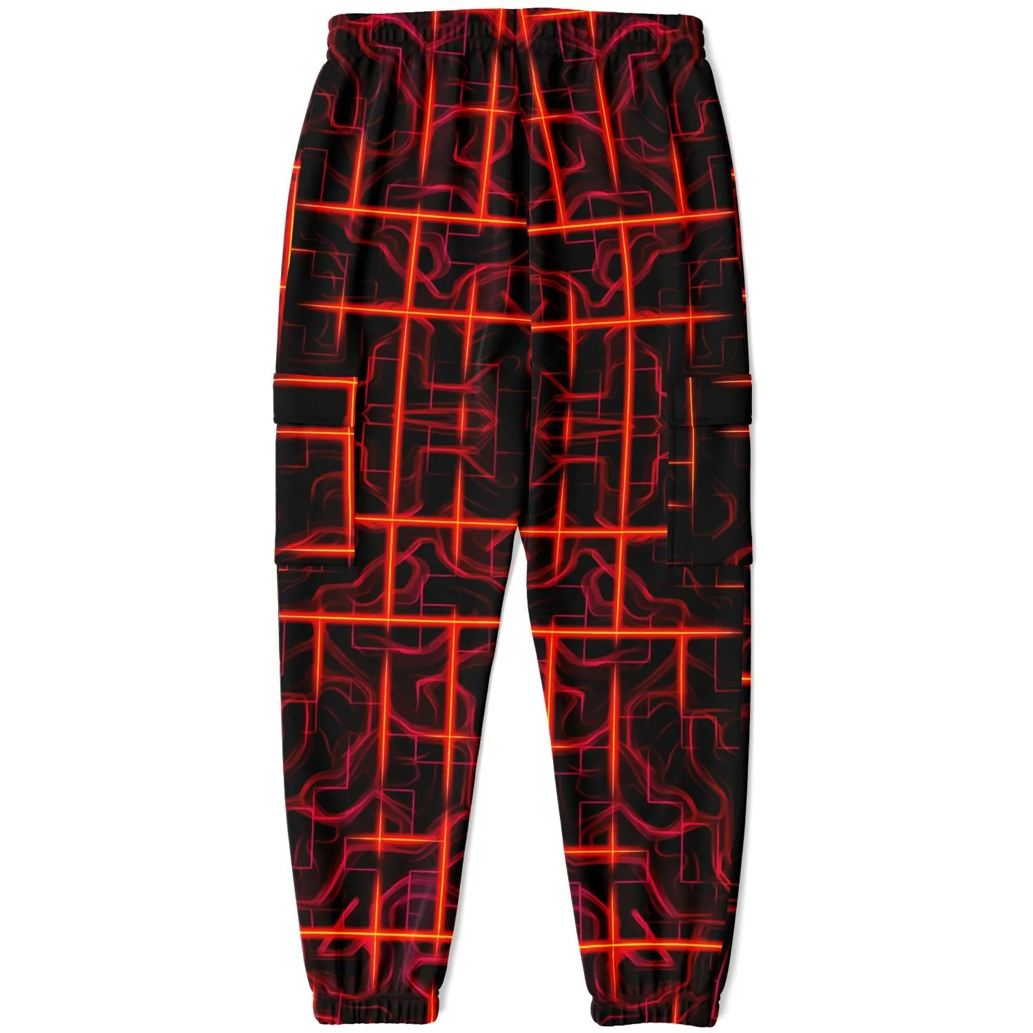 Neon Grille Cargo Sweatpants