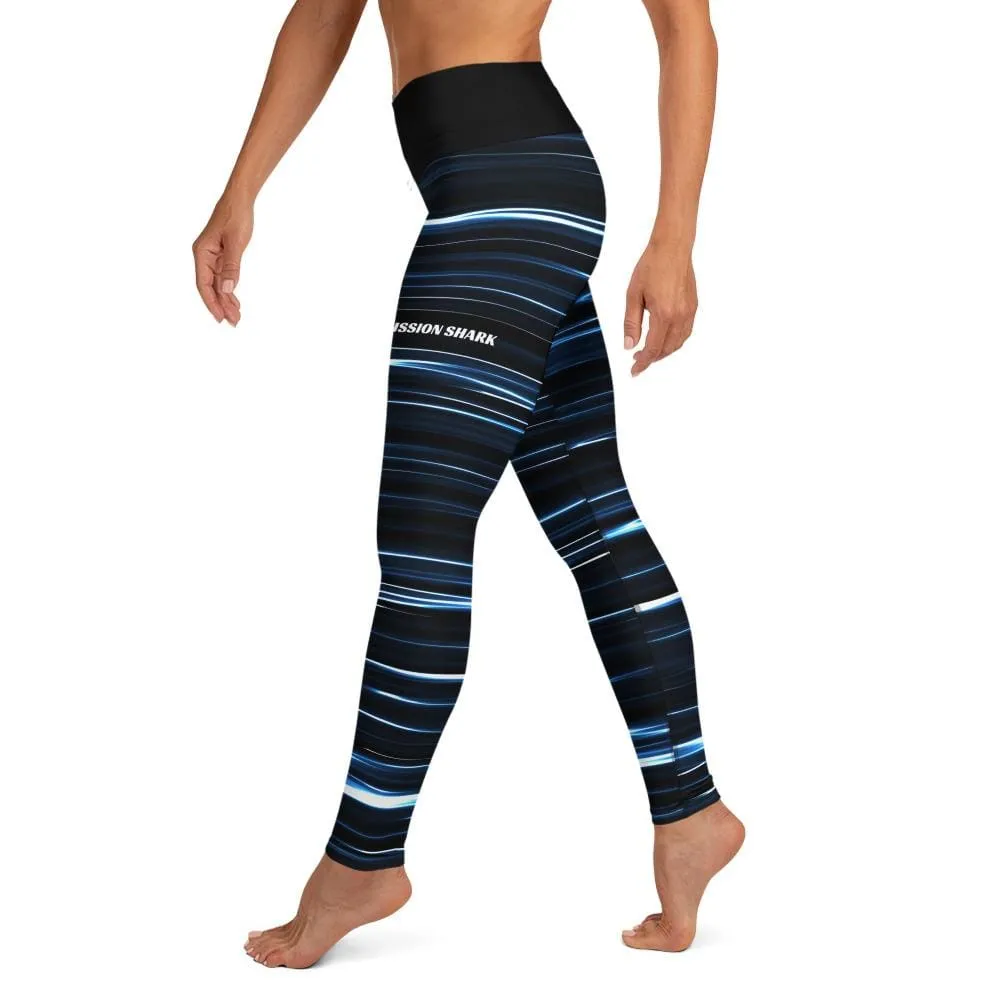 Neptune Nights ~ High-Waist Leggings *