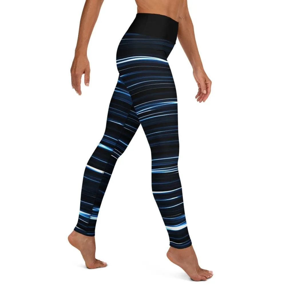 Neptune Nights ~ High-Waist Leggings *