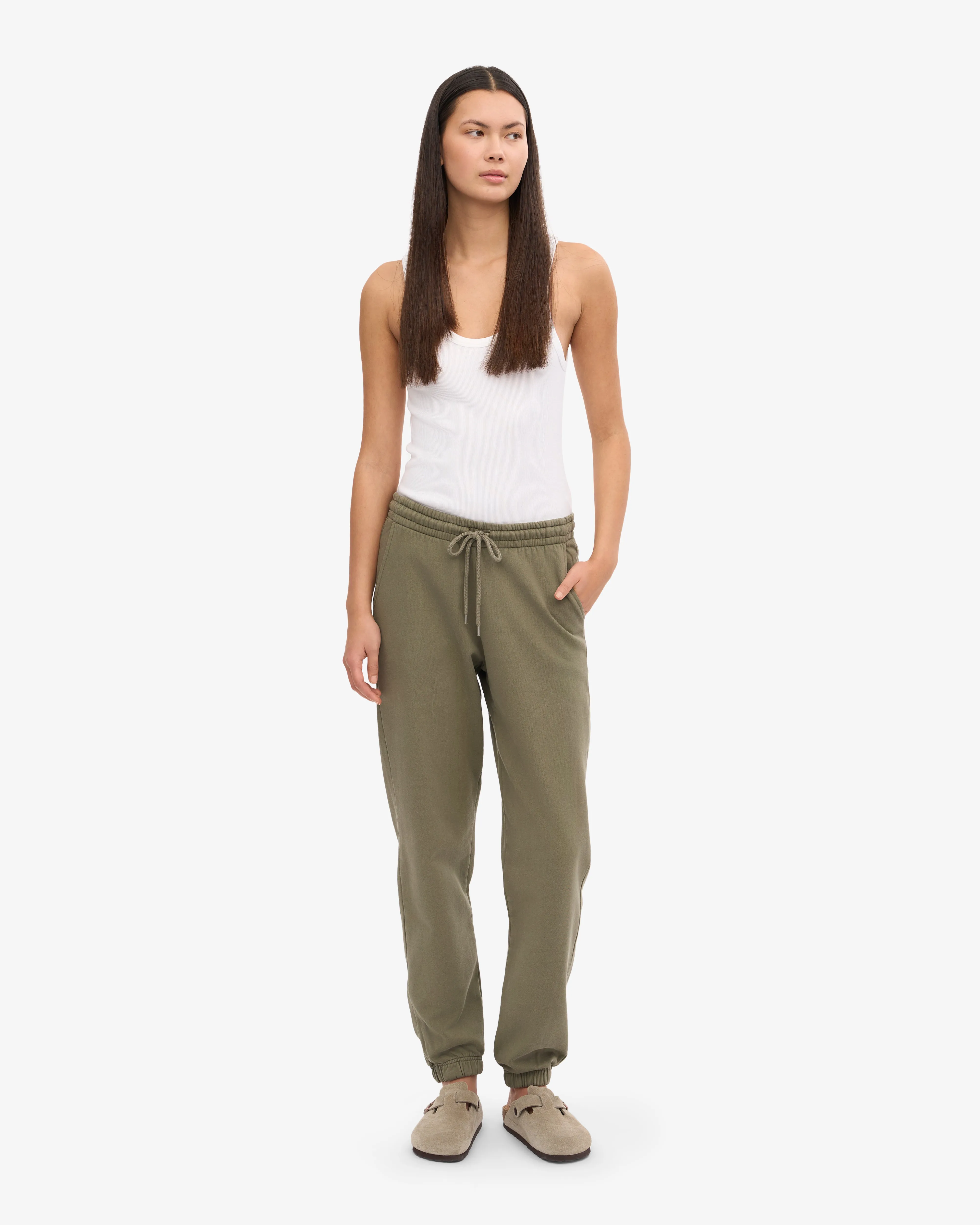 Organic Sweatpants - Dusty Olive