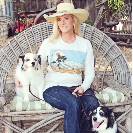 Original Cowgirl Clothing T-Shirts: Thermal Moonlight Cowboy