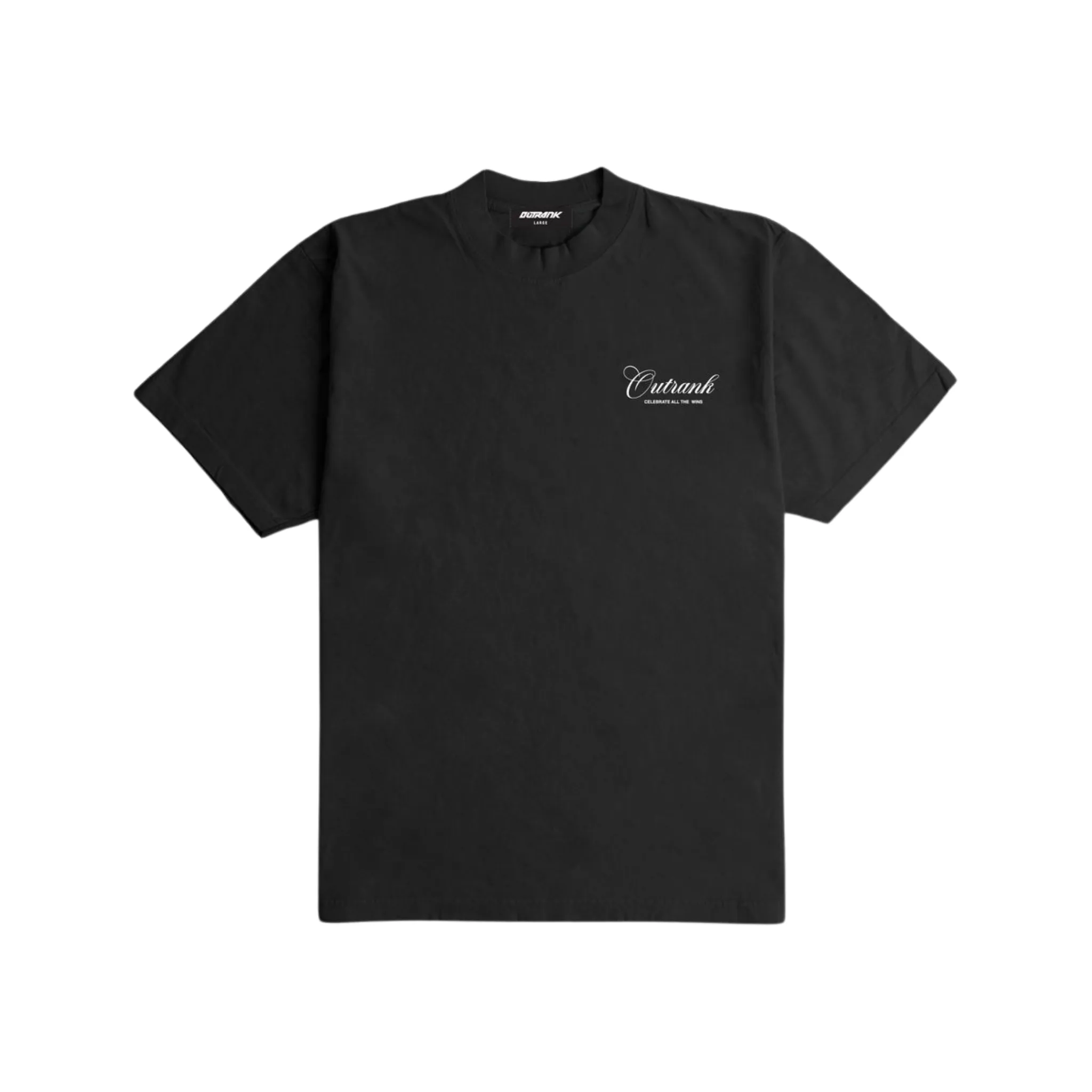 Outrank Celebrate The Wins Ultra Heavyweight Tee (Black)