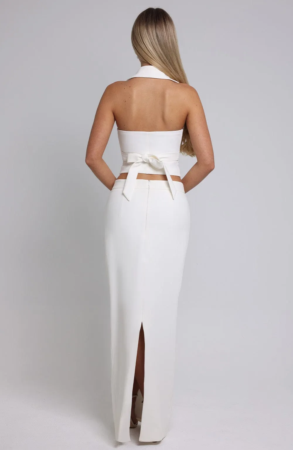 Piper Maxi Skirt - Ivory